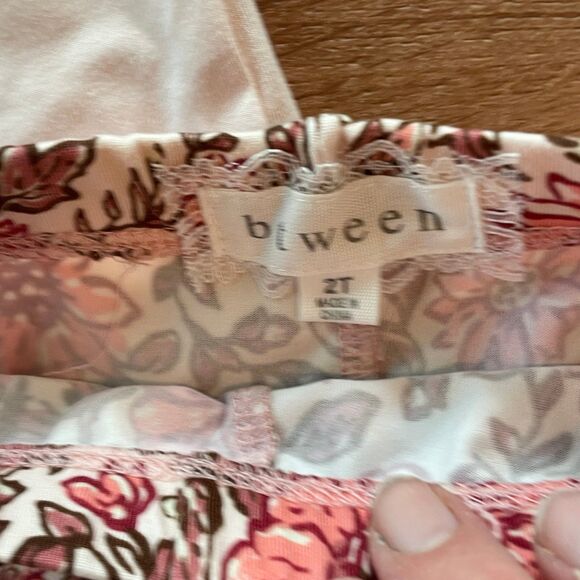 NWT Size 2T toddler girl btween outfit with matching bows - Picture 3 of 4